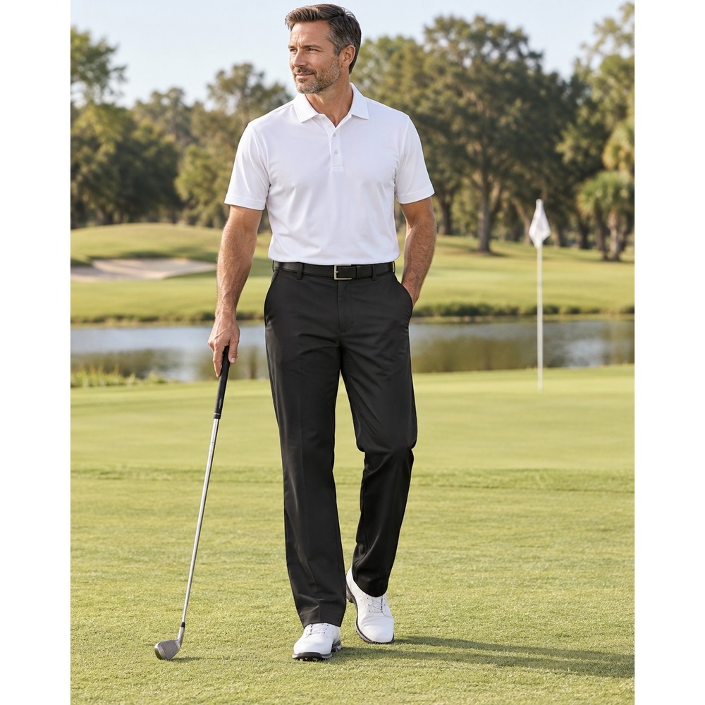Nike Golf Dri-FIT Men's 35x32 Black Stretch Golf Pants Performance
